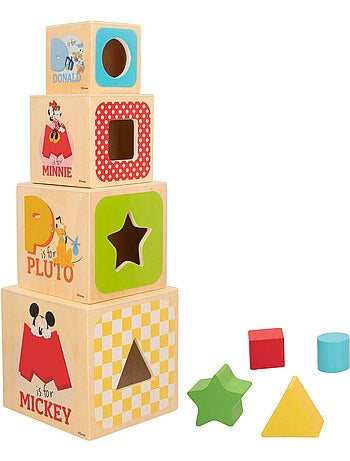 Disney Cubi sagomati in legno WOOMAX