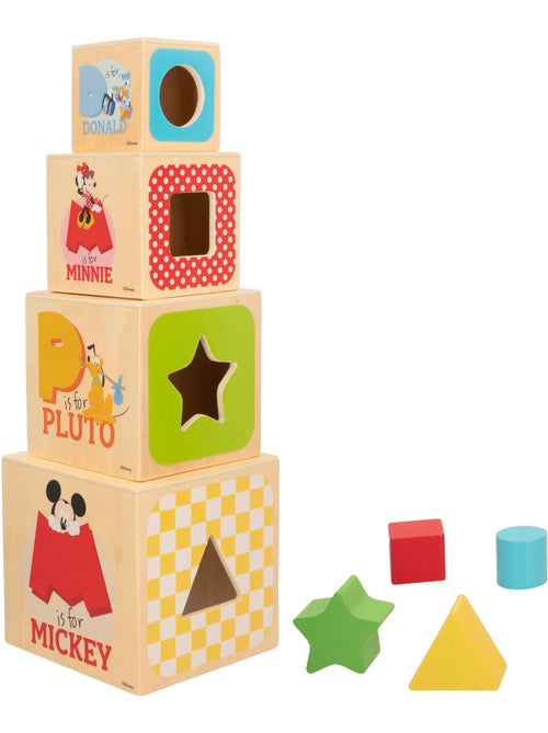 Disney Cubi sagomati in legno WOOMAX - Kiabi Disney Cubi sagomati in legno WOOMAX - Kiabi