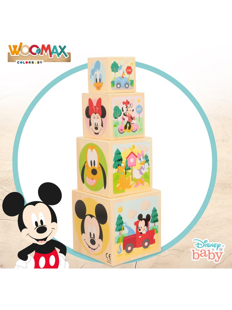 Disney Cubi sagomati in legno WOOMAX N/D - Kiabi