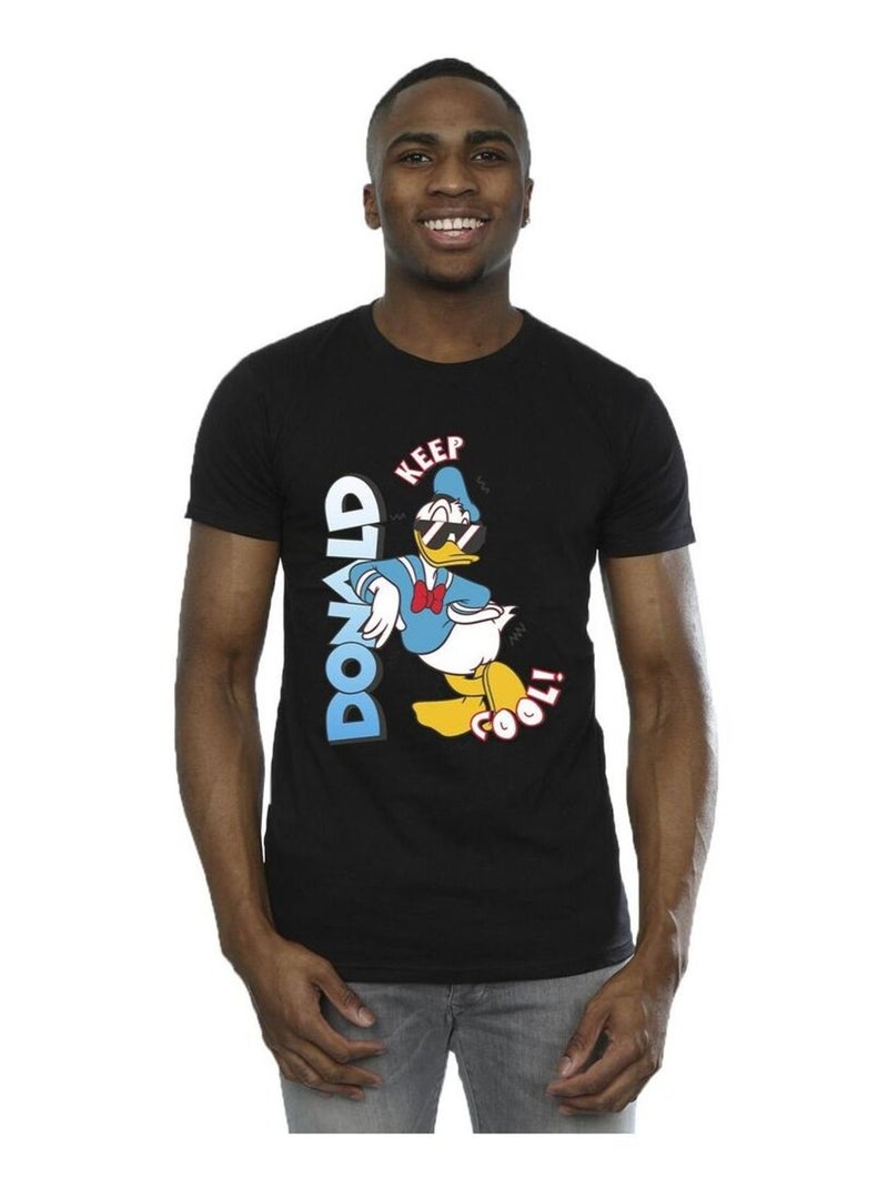 Disney Donald Duck Cool Maglietta Uomo Nero - Kiabi