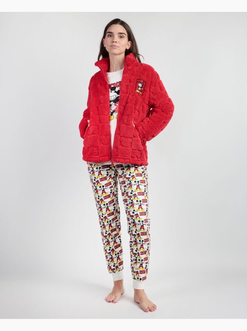 DISNEY Donna Topolino Caldo Accappatoio a Maniche Lunghe - Kiabi DISNEY Donna Topolino Caldo Accappatoio a Maniche Lunghe - Kiabi
