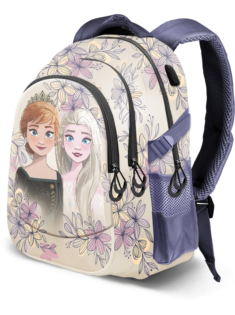 Disney Frozen 2 Emotion Zaino Running PLUS, Beige Beige - Kiabi