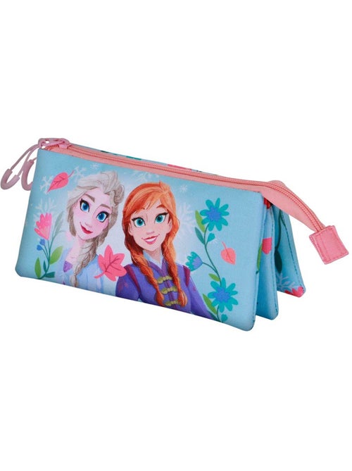 Disney Frozen 2 Heart Astuccio Triplo, Blu - Kiabi Disney Frozen 2 Heart Astuccio Triplo, Blu - Kiabi
