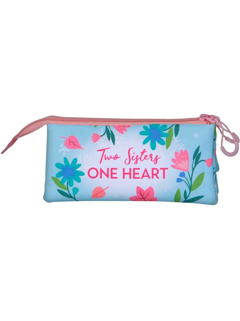 Disney Frozen 2 Heart Astuccio Triplo, Blu Blu - Kiabi