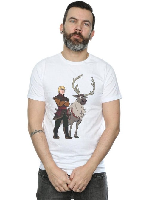 Disney Frozen 2 Maglietta Sven e Kristoff Uomo - Kiabi Disney Frozen 2 Maglietta Sven e Kristoff Uomo - Kiabi