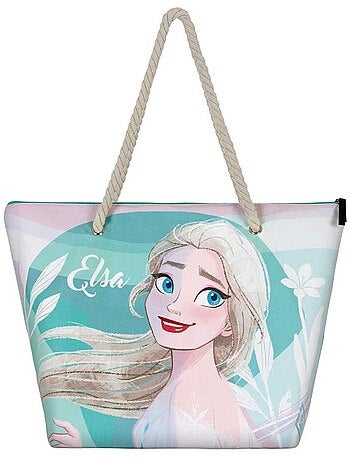 Disney Frozen 2 Summer Borsa da Spiaggia Soleil, Blu