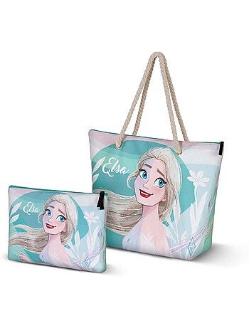 Disney Frozen 2 Summer Borsa da Spiaggia Soleil, Blu