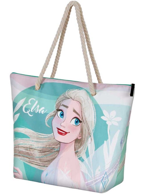 Disney Frozen 2 Summer Borsa da Spiaggia Soleil, Blu - Kiabi