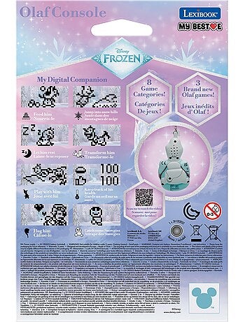 Disney Frozen My Best-E® console con schermo LCD e 3 giochi dell'universo Disney Frozen