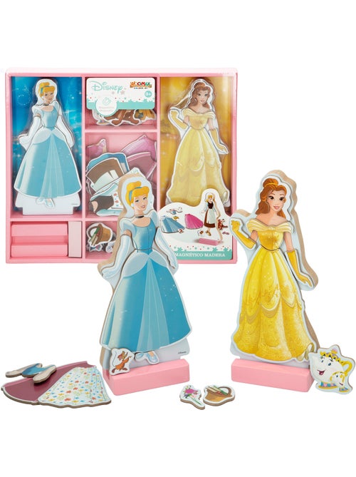 Disney Gioco di vestire magnetico per principesse WOOMAX - Kiabi