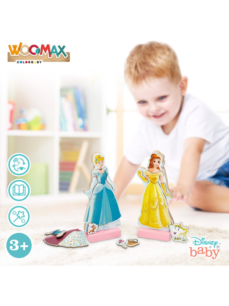 Disney Gioco di vestire magnetico per principesse WOOMAX Multicolore - Kiabi