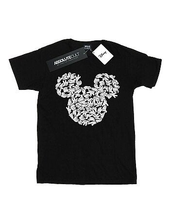 Disney Head Of Hands Maglietta Topolino Uomo