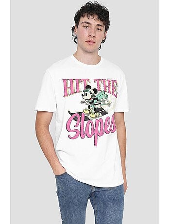 Disney Hit The Slopes Maglietta Topolino Uomo