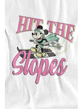 Disney Hit The Slopes Maglietta Topolino Uomo