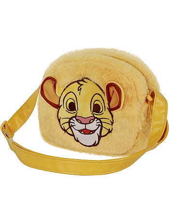 Disney Il Re Leone Sit Mini Borsa a Tracolla Plush, Giallo