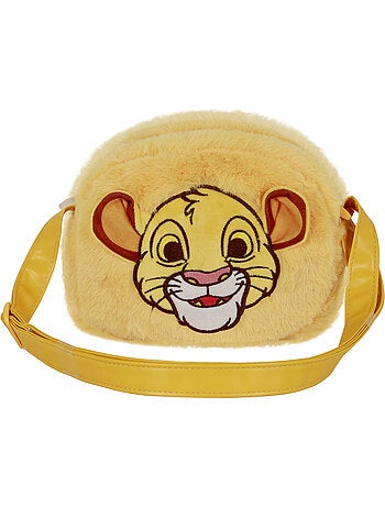 Disney Il Re Leone Sit Mini Borsa a Tracolla Plush, Giallo