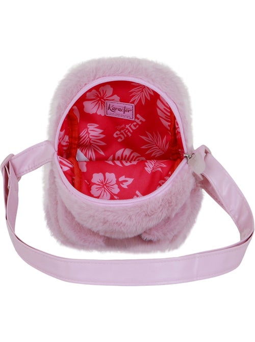 Disney Lilo e Stitch Angel Heart Borsa a Tracolla Action Plush, Rosa - Kiabi Disney Lilo e Stitch Angel Heart Borsa a Tracolla Action Plush, Rosa - Kiabi