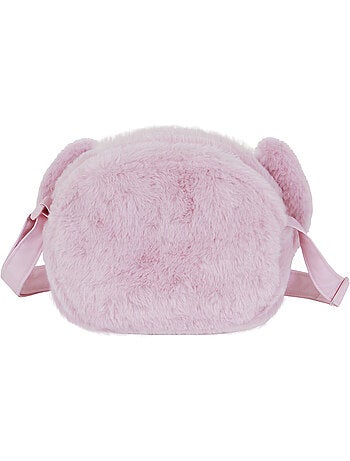 Disney Lilo e Stitch Angel Heart Mini Borsa a Tracolla Plush, Rosa