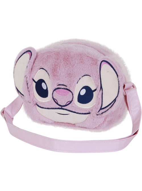 Disney Lilo e Stitch Angel Heart Mini Borsa a Tracolla Plush, Rosa - Kiabi Disney Lilo e Stitch Angel Heart Mini Borsa a Tracolla Plush, Rosa - Kiabi