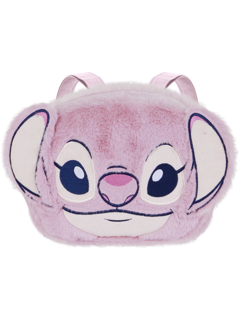 Disney Lilo e Stitch Angel Heart Zaino Plush Face, Rosa Rosa - Kiabi