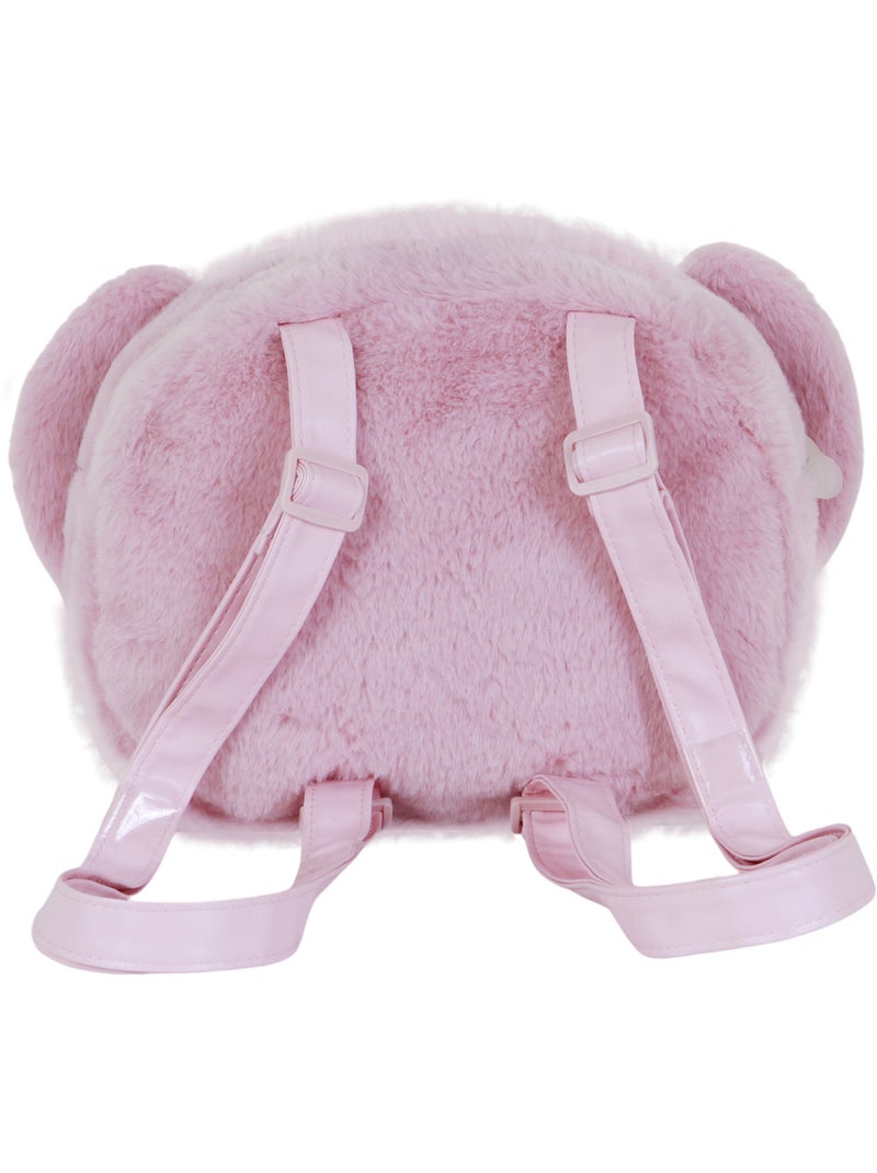 Disney Lilo e Stitch Angel Heart Zaino Plush Face, Rosa Rosa - Kiabi