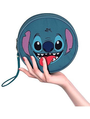 Disney Lilo e Stitch Face Beauty Case da Spiaggia Jumbo, Blu