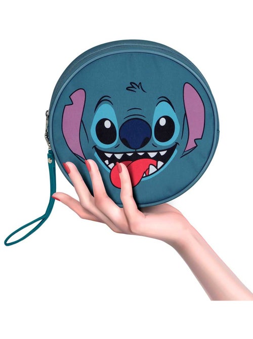 Disney Lilo e Stitch Face Beauty Case da Spiaggia Jumbo, Blu - Kiabi