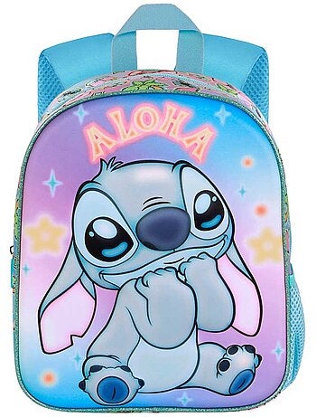 Disney lilo e stitch mischievous zainetto 3d elite, blu