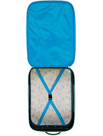 Disney Lilo e Stitch Ocean Valigia Trolley Soft 3D, Blu