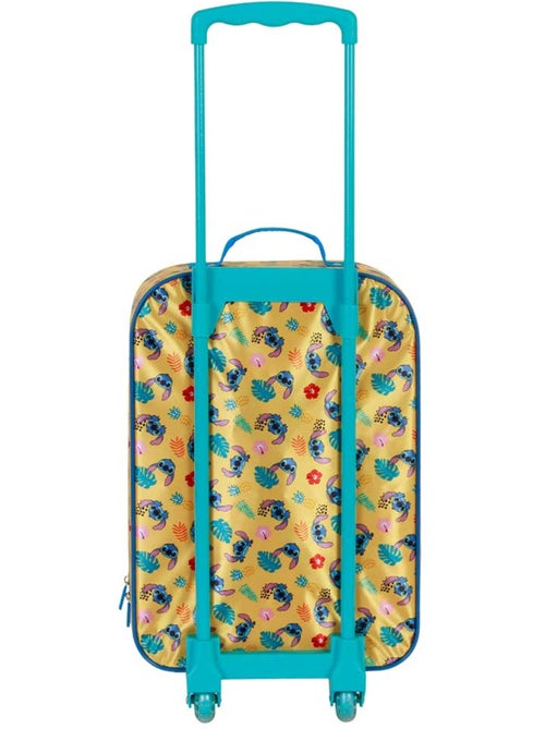 Disney Lilo e Stitch Ocean Valigia Trolley Soft 3D, Blu - Kiabi