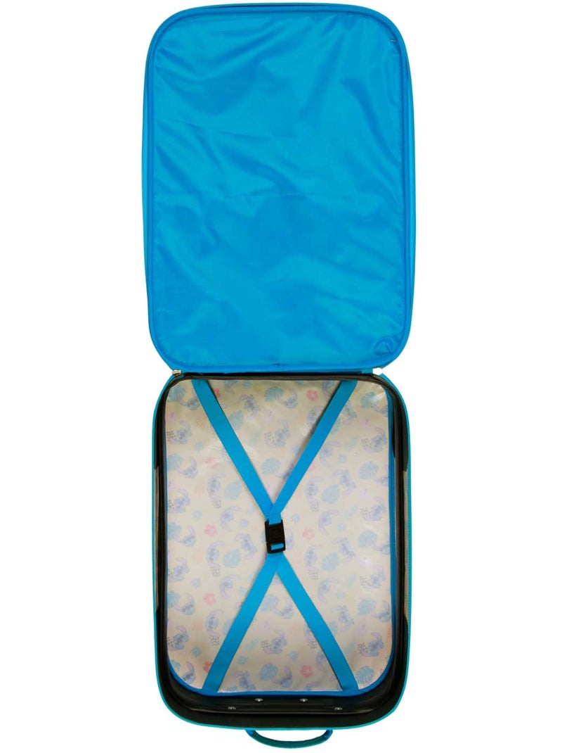 Disney Lilo e Stitch Ocean Valigia Trolley Soft 3D, Blu Blu - Kiabi