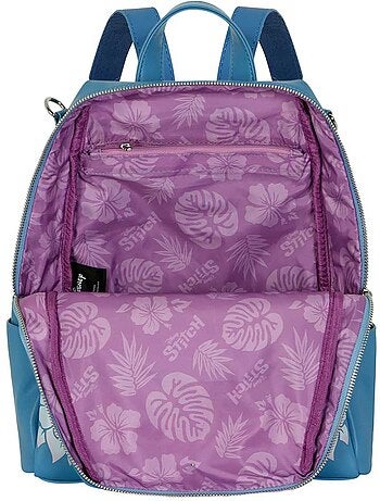 Disney lilo e stitch tongue zainetto shield, blu