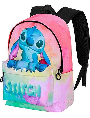 Disney lilo e stitch watercolour zaino hs fan 3.0, multicolore