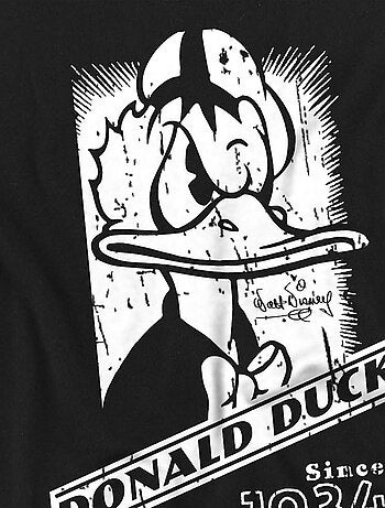 Disney Maglietta Daffy Duck Ritratto Mono Uomo