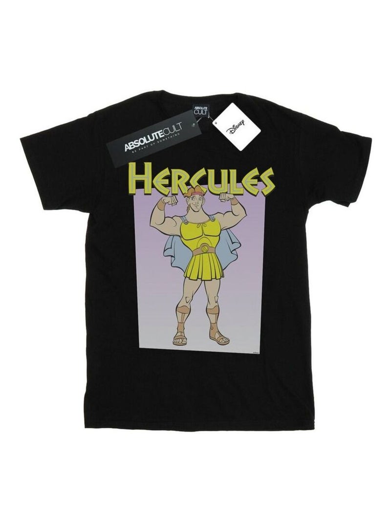 Disney Maglietta Hercules Muscoli Uomo Nero - Kiabi