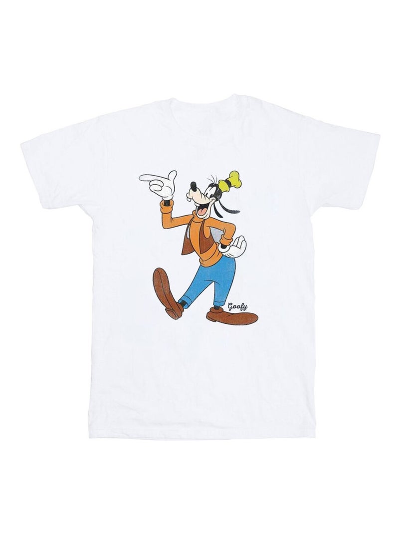 Disney Maglietta Pippo Classico Uomo Bianco - Kiabi