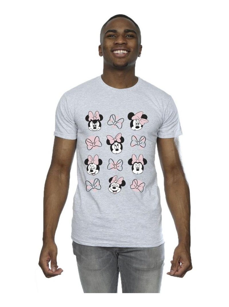 Disney Maglietta Topolina Multiplo Uomo Grigio melangiato - Kiabi