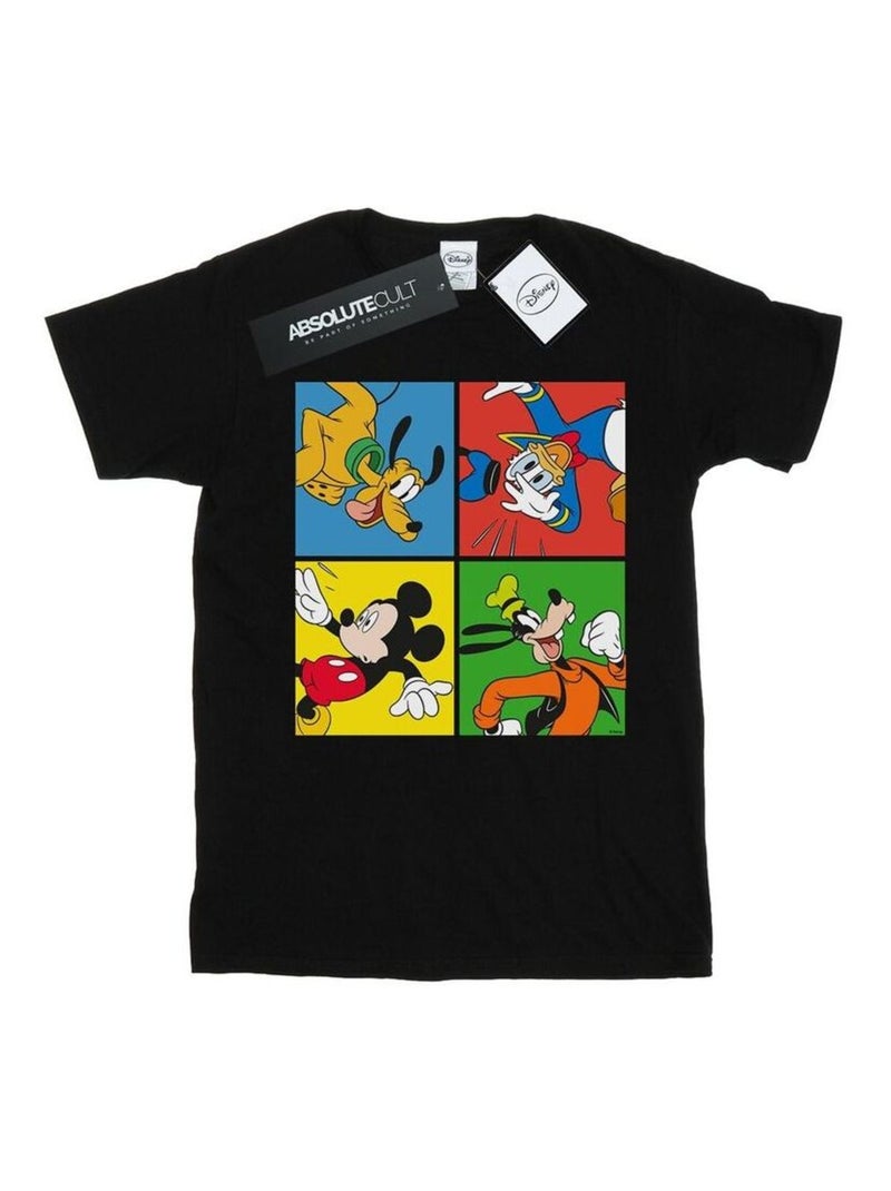 Disney Maglietta Topolino Amici Uomo Nero - Kiabi
