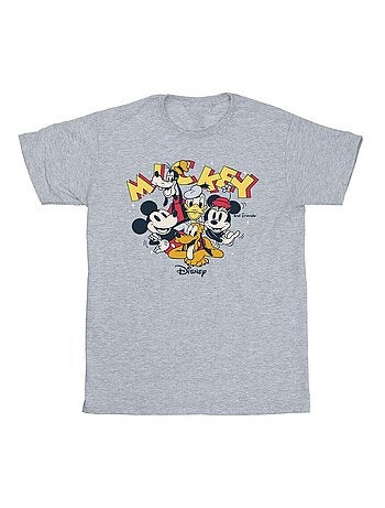 Disney Maglietta Topolino Gruppo Uomo