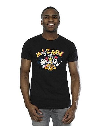 Disney Maglietta Topolino Gruppo Uomo