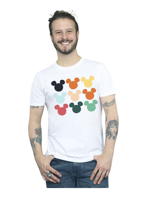 Disney Maglietta Topolino Piazza delle Teste Uomo - Kiabi