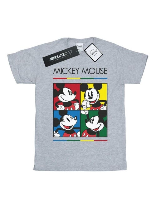 Disney Maglietta Topolino Quadrato Uomo - Kiabi