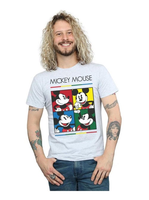Disney Maglietta Topolino Quadrato Uomo - Kiabi