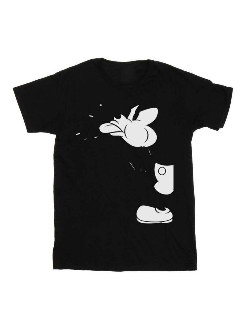 Disney Maglietta Topolino Taglio Uomo Nero - Kiabi