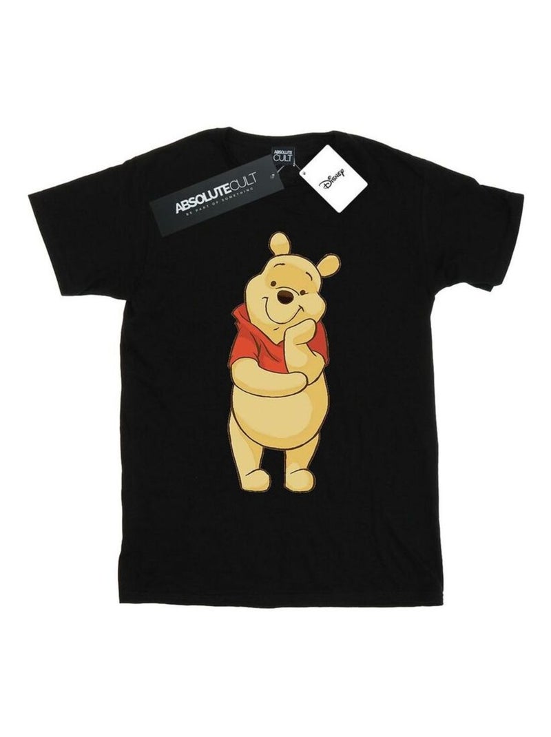 Disney Maglietta Winnie the Pooh Carino Uomo Nero - Kiabi