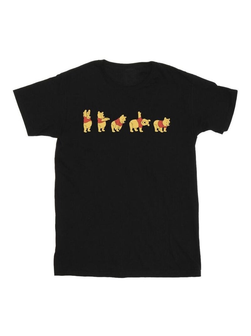 Disney Maglietta Winnie the Pooh Stiramento Uomo Nero - Kiabi
