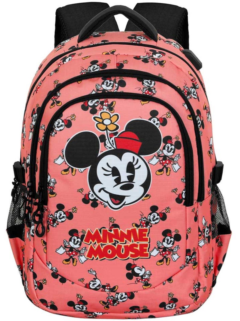 Disney Minnie Mouse Aqua Zaino Running PLUS, Rosa Rosa - Kiabi