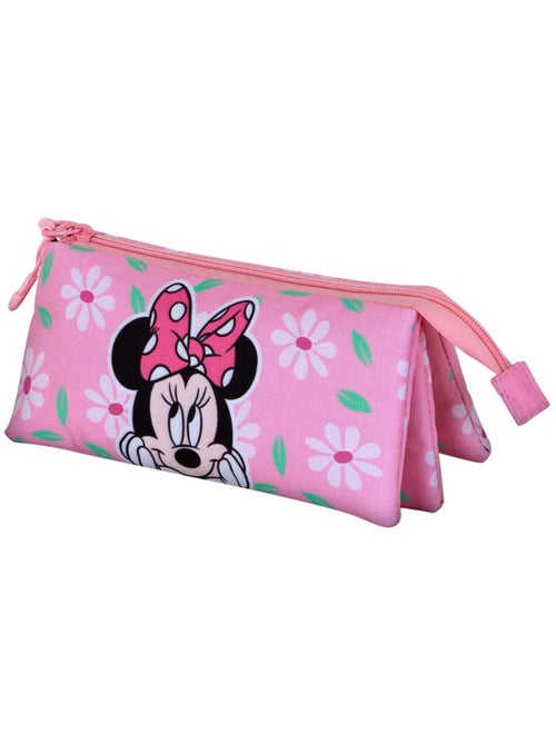 Disney Minnie Mouse Blooming Astuccio Triplo, Rosa - Kiabi