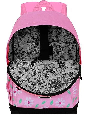Disney minnie mouse blooming zaino hs fan 3.0, rosa