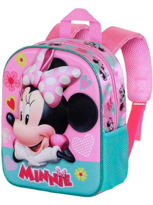 Disney Minnie Mouse Charm Zainetto 3D Elite, Rosa - Kiabi